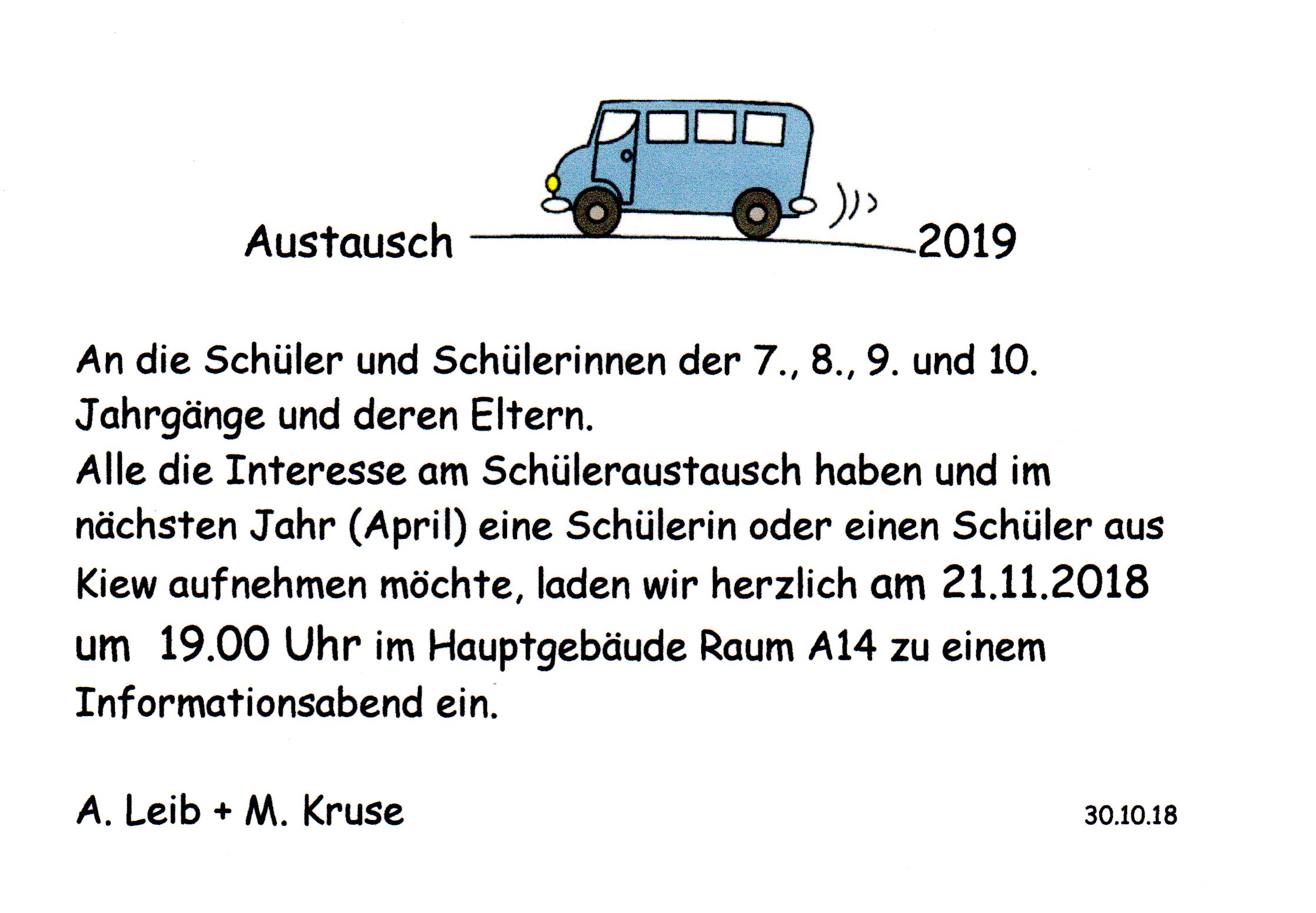 Austausch 2019
